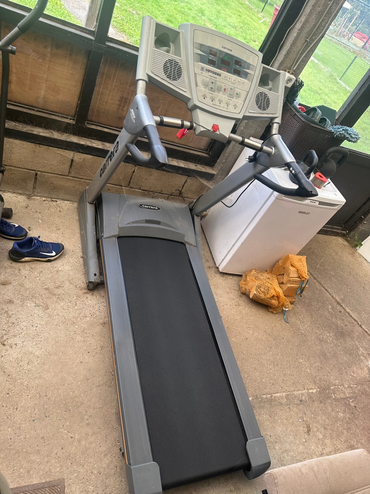 Te koop voor spotprijs!, Enlèvement, Utilisé, Autres matériaux, Tapis roulant