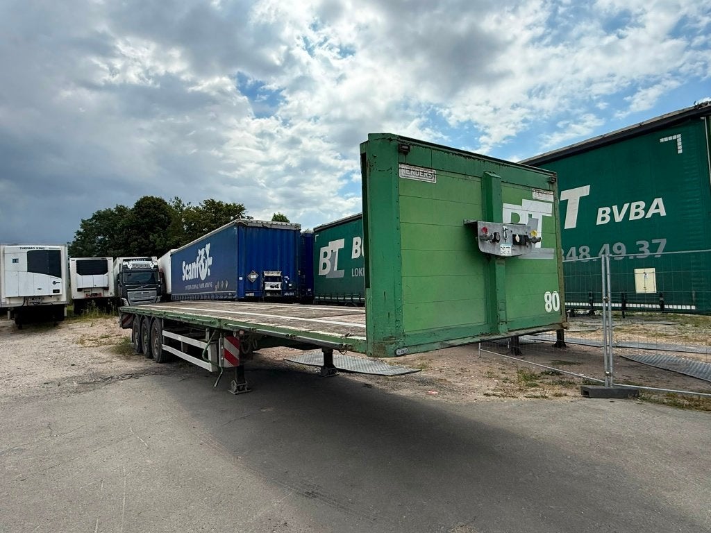 Remorque à essieu Renders Bpw (Numéro de stock 60540), Autos, Entreprise, Vert, Achat