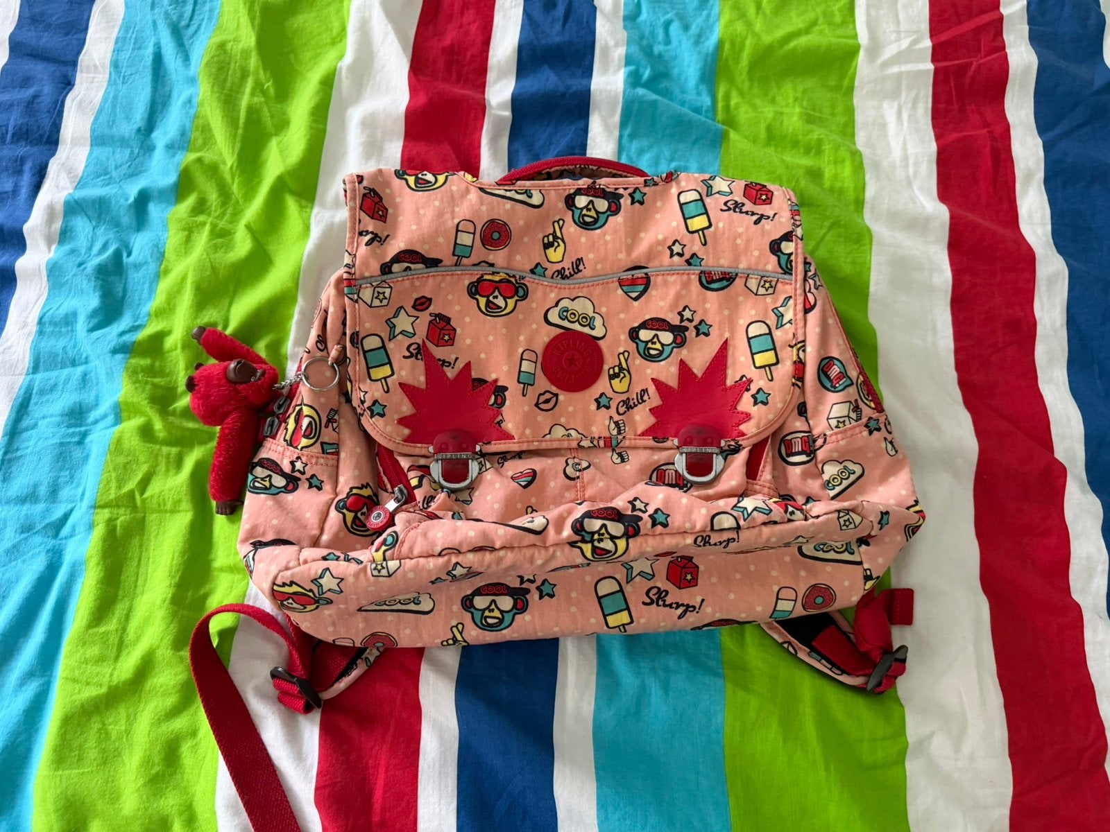 Cartable primaire Kipling, Enlèvement ou Envoi, Comme neuf
