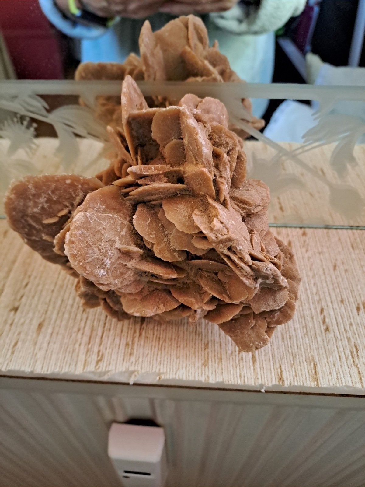 rose des sable, Collections, Enlèvement