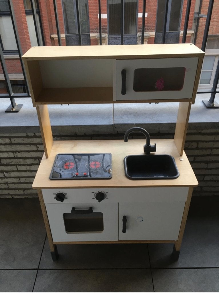houten kinderkeuken, Ophalen, Gebruikt, Hout, Speelkeuken