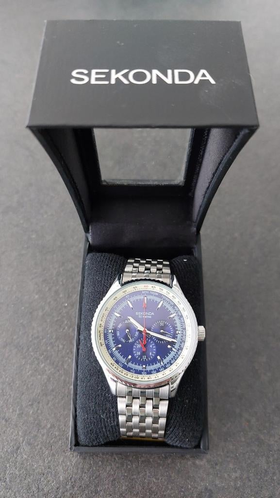 Sekonda horloge, Handtassen en Accessoires, Horloges | Heren, Ophalen of Verzenden, Breitling
