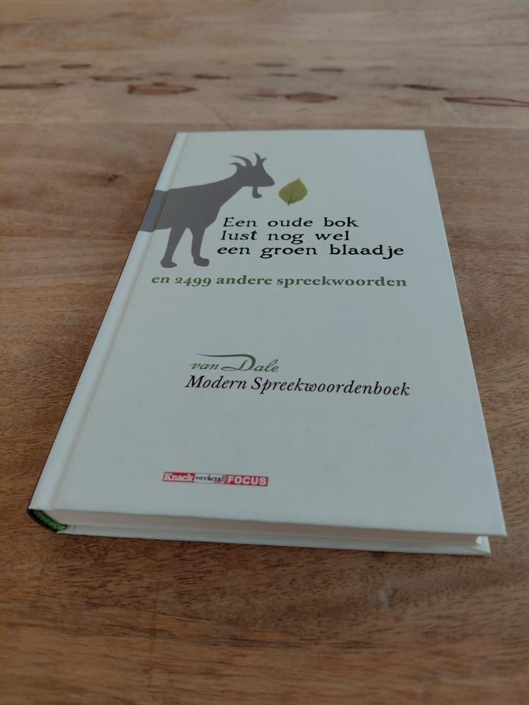 Een oude bok lust nog wel een jong blaadje, Boeken, Ophalen of Verzenden, Van Dale