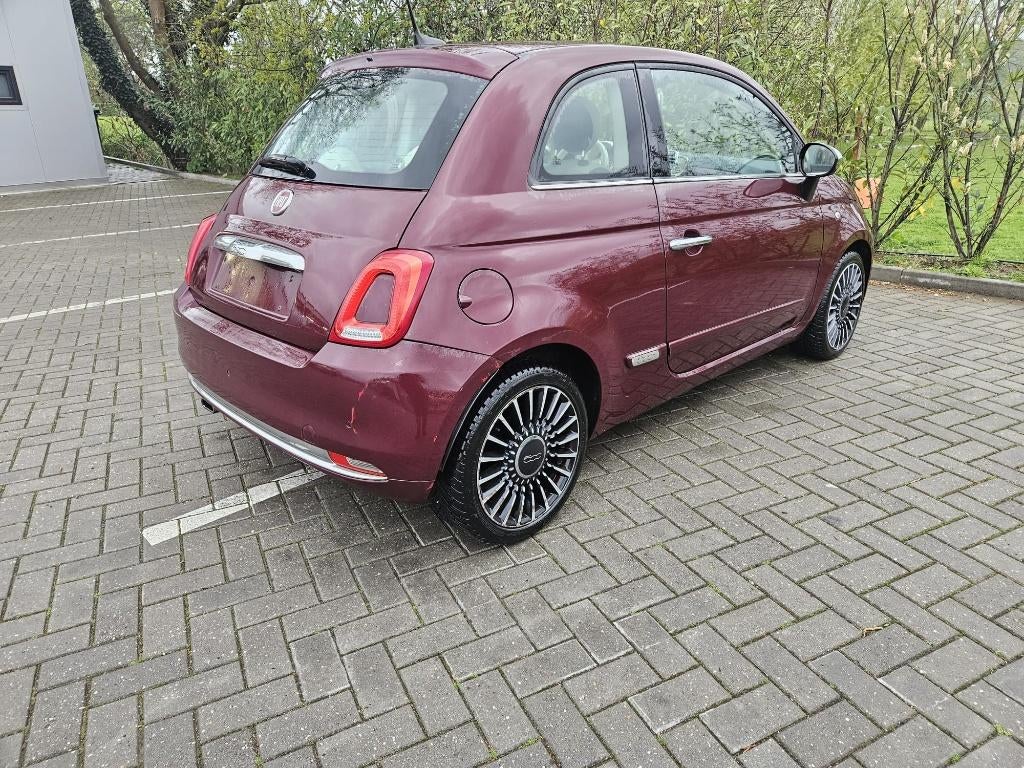 Fiat 500 1.2i  CARBOX  PANODAK. ️ CT OK+ CAR-PASS, 4 zetels, Stof, 4 cilinders, Elektrische ramen