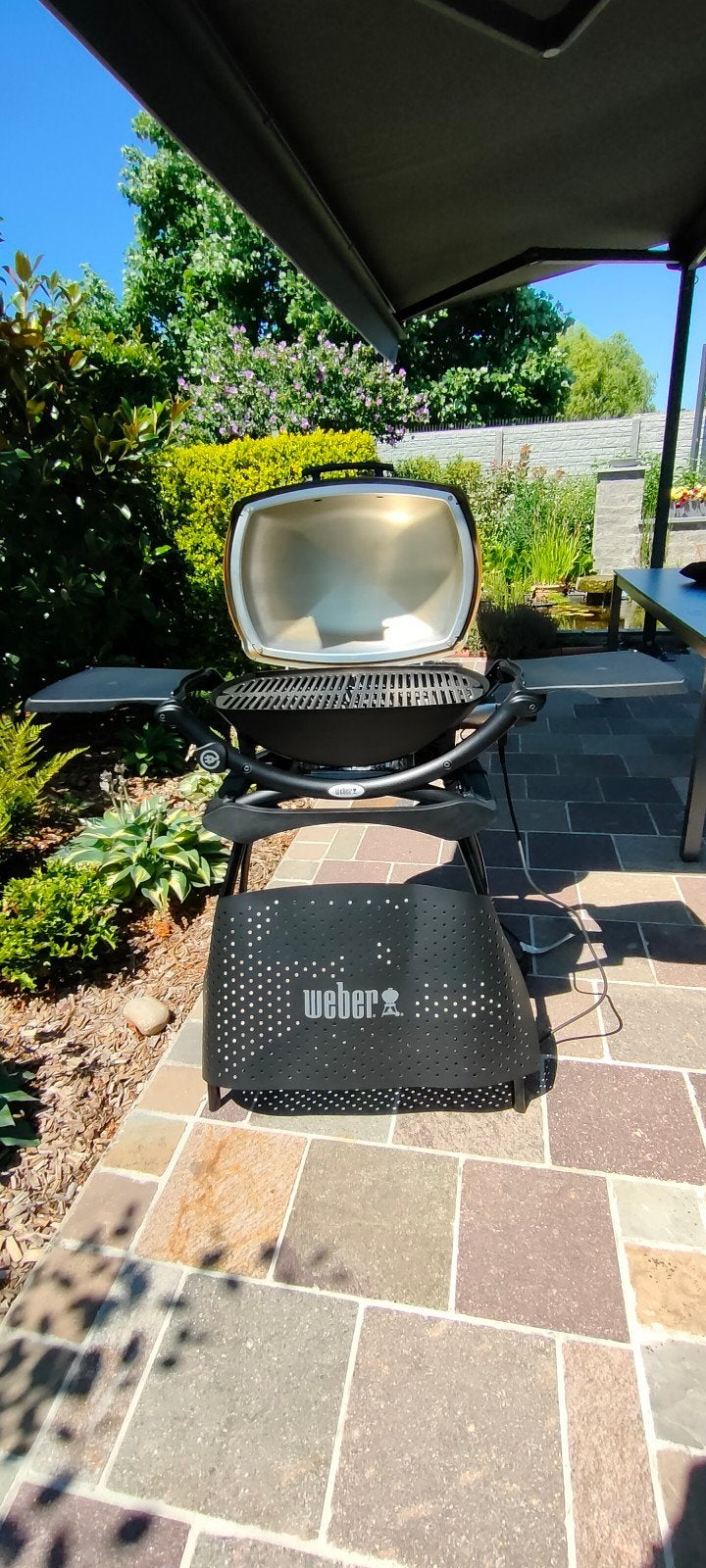 Weber Q 2400 elektrische BBQ, Ophalen