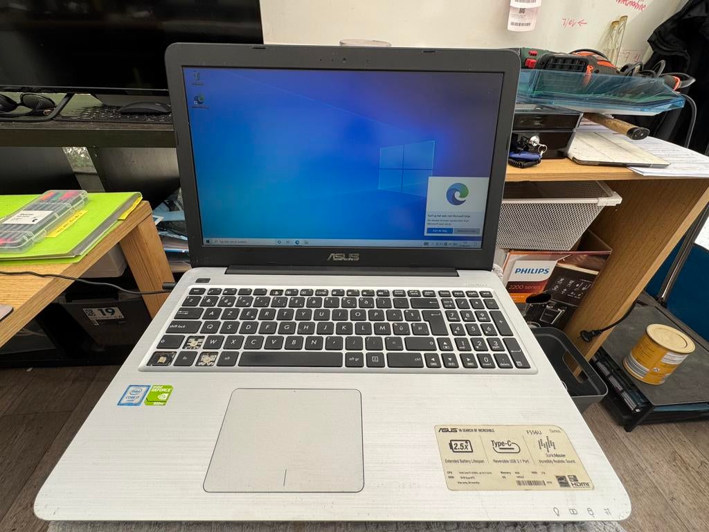 ASUS laptop – i7 / 8GB RAM, Computers en Software, Windows Laptops, 8 GB, Ophalen
