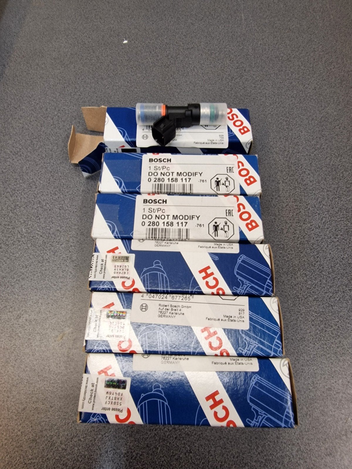 bosch injector 550cc 0280158117, Ophalen of Verzenden, Nieuw