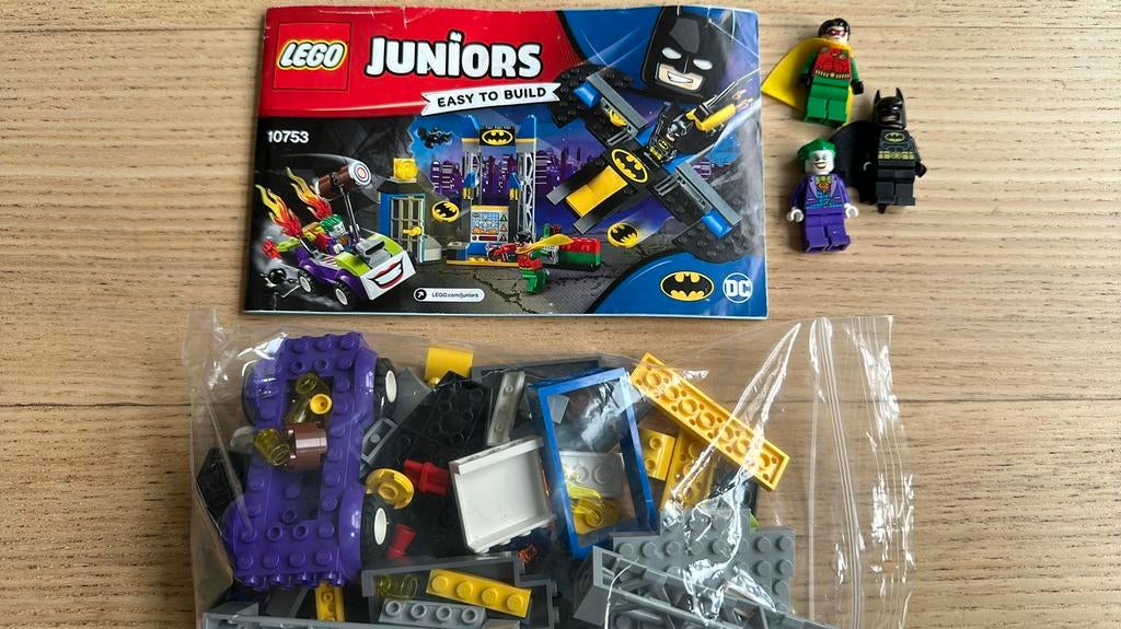 Lego Juniors Batman 10753, compleet, Gebruikt, Marvel, Lego, Compleet