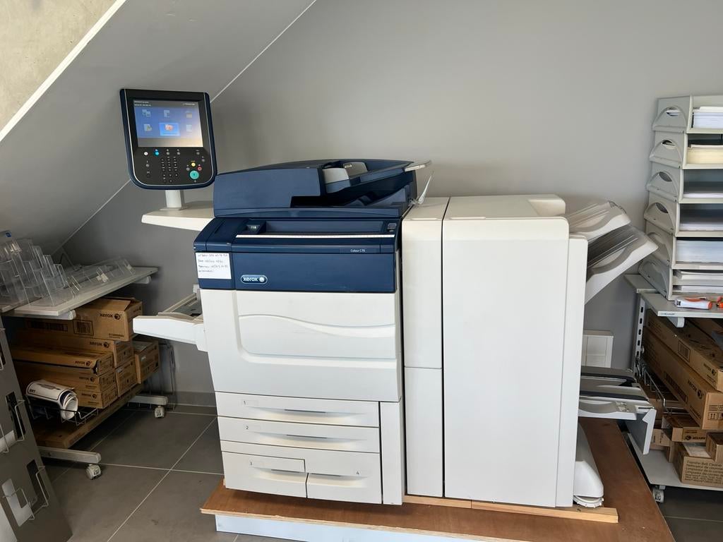 Xerox Color C70 Professioneel multifunct. kopieerapparaat, Computers en Software, Printers, Zo goed als nieuw, Kopieermachine