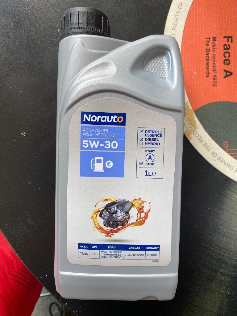 Auto motorolie 5W-30 (ongeopend), Ophalen