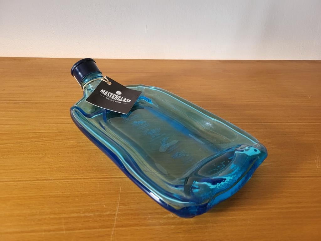 Bombay gesmolten drankfles kaasplank, Huis en Inrichting, Woonaccessoires | Dienbladen, Verzenden