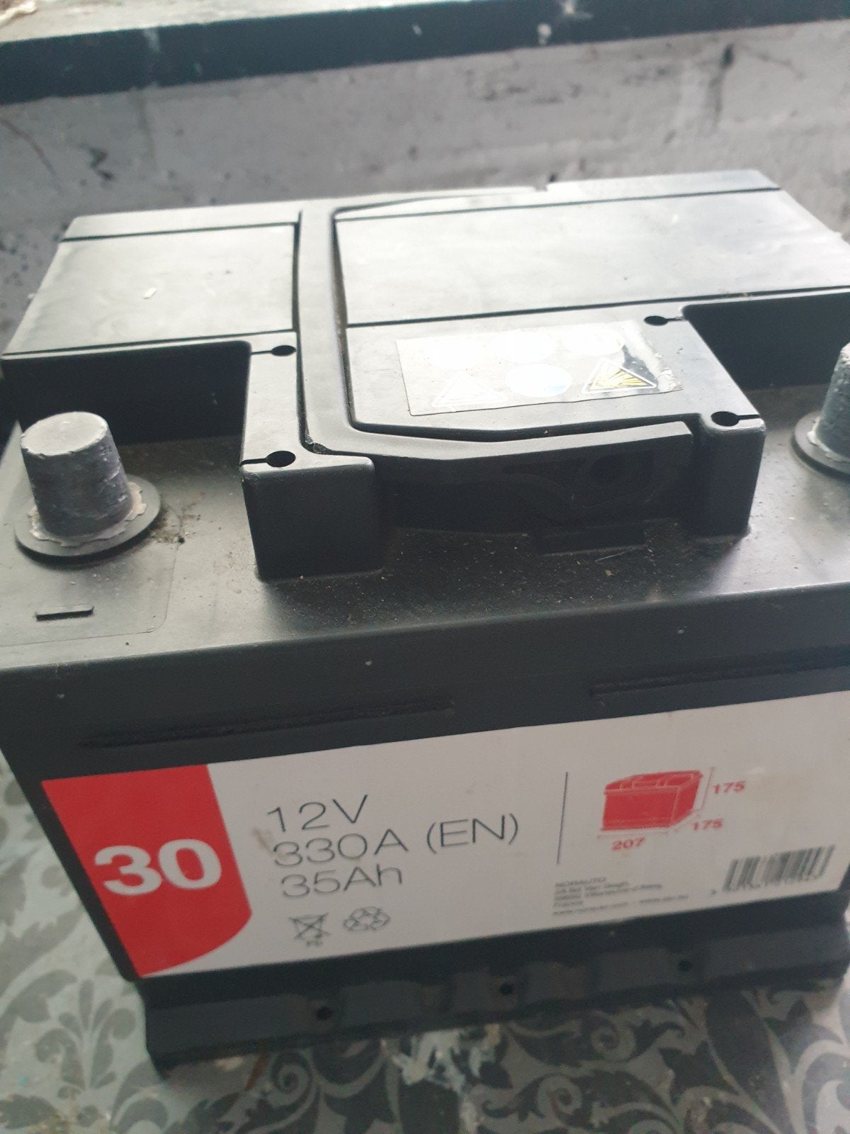 Batterij 12v.330A, Autos : Pièces & Accessoires
