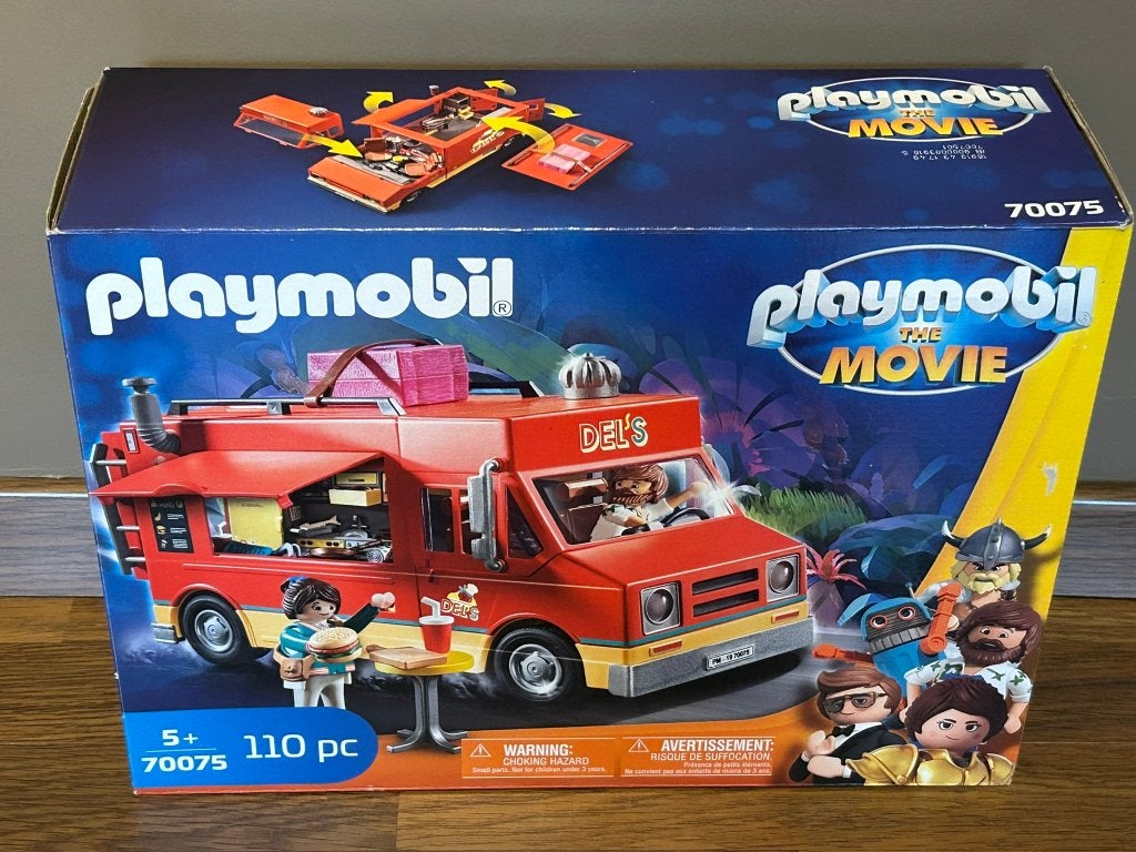 Camion de restauration Playmobil Dell 70075, Autres séries, Comme neuf, Véhicule, Kit complet