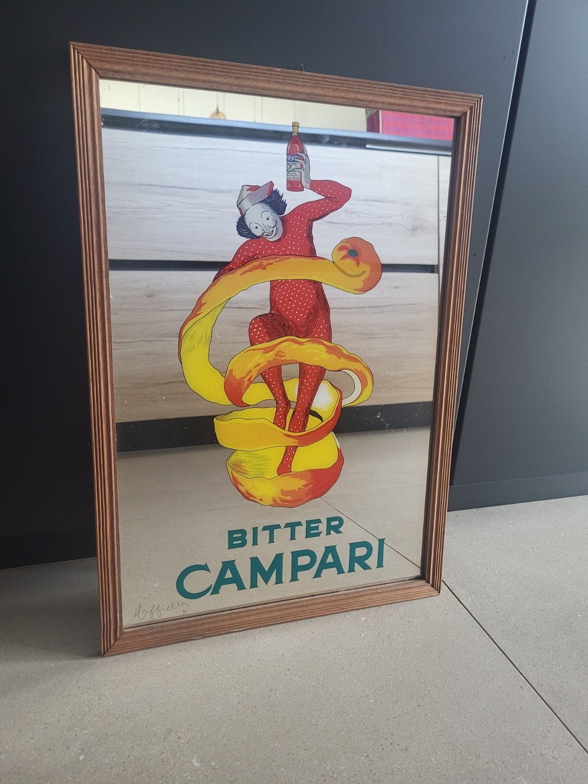 Miroir _ Bitter Campari, Collections, Enlèvement ou Envoi