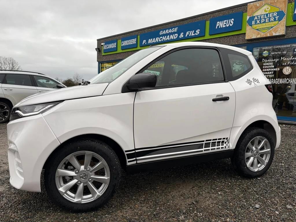 Aixam CITY EDITION DAYTONA (bj 2026, automaat), Auto's, Automaat, Leder en Stof, Wit, Bedrijf