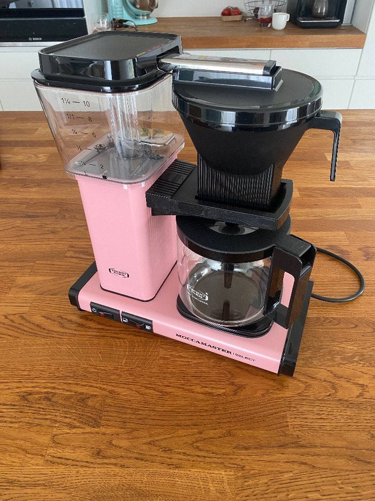 Moccamaster Select koffiezetapparaat, Electroménager, Cafetières, Café moulu, Réservoir d'eau amovible, Comme neuf, Enlèvement
