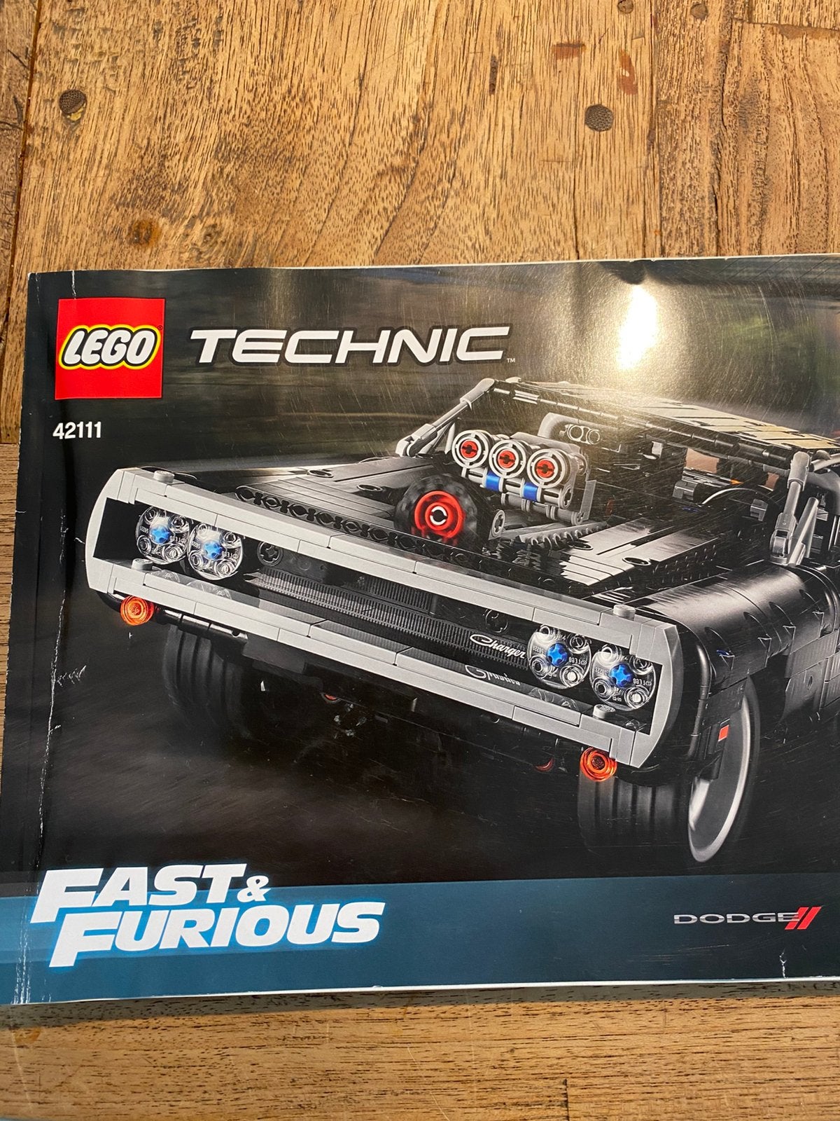 Lego technics dodge charger fast and furious, Enlèvement, Comme neuf, Complet, Lego
