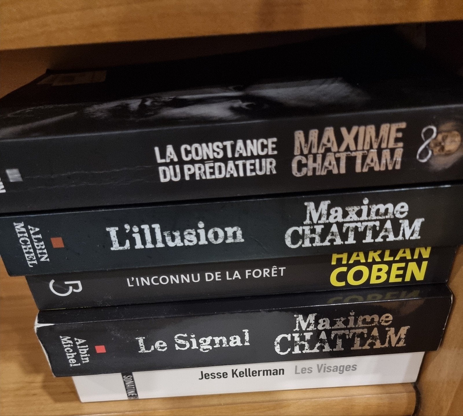 livres maxime chattam et harlan coben, Enlèvement ou Envoi, Comme neuf, Maxime chattam et Philippe boxhp