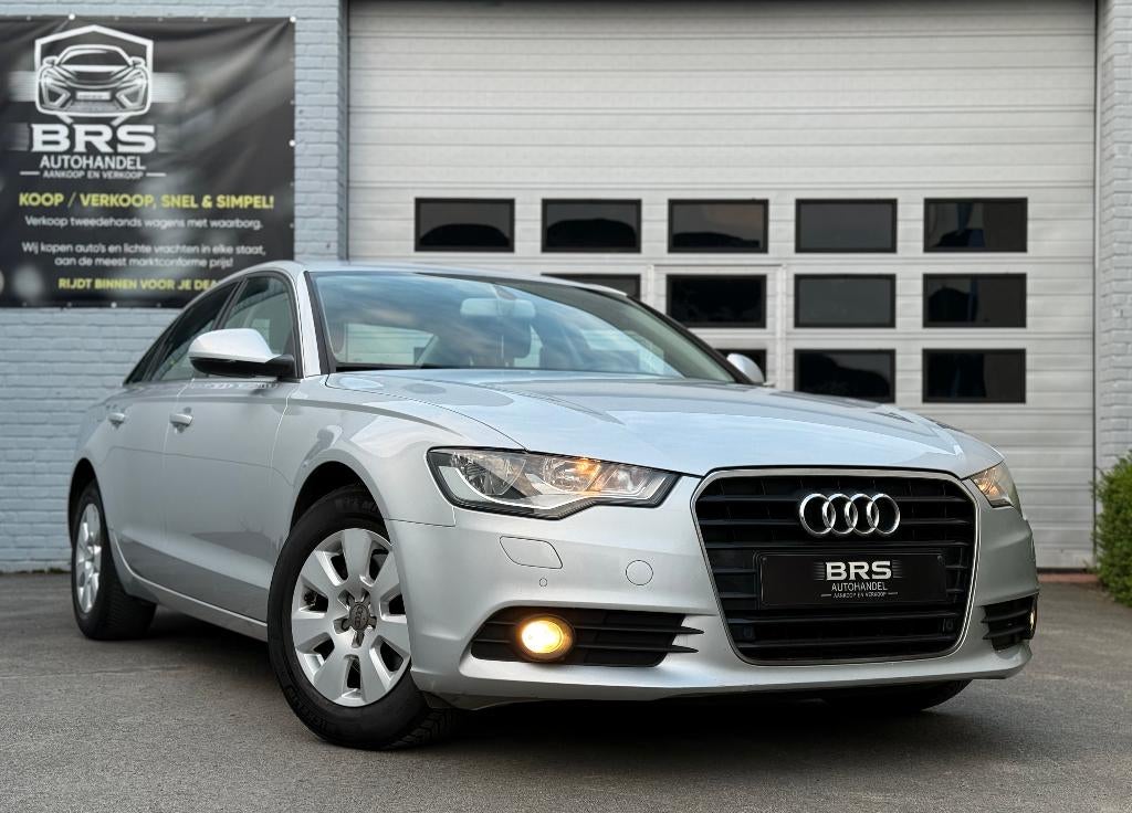 AUDI A6 2.0 TDI Automaat EURO 5 2011/10 177000KM, Auto's, Euro 5, Zwart, 4 cilinders, Bedrijf