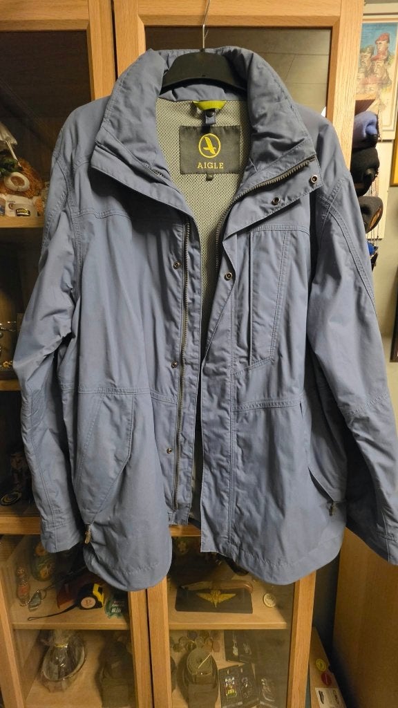 Veste coupe vent et pluie Aigle.XL, Caravanes & Camping, Enlèvement, Comme neuf, Imperméable, Heren