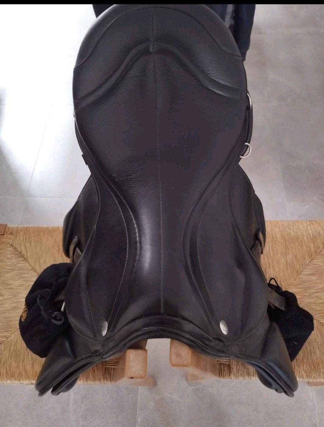 Selle mixte Zaldi cuir 17 1/2, Animaux & Accessoires, Chevaux & Poneys | Selles, Utilisé, Polyvalence, Autres marques, L (17.5 pouces)