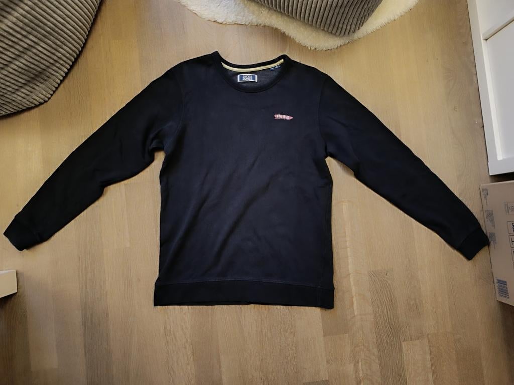 Trui Jack&Jones 176, Kleding | Heren, Truien en Vesten, Ophalen of Verzenden, Gedragen, Zwart, Jack&Jones