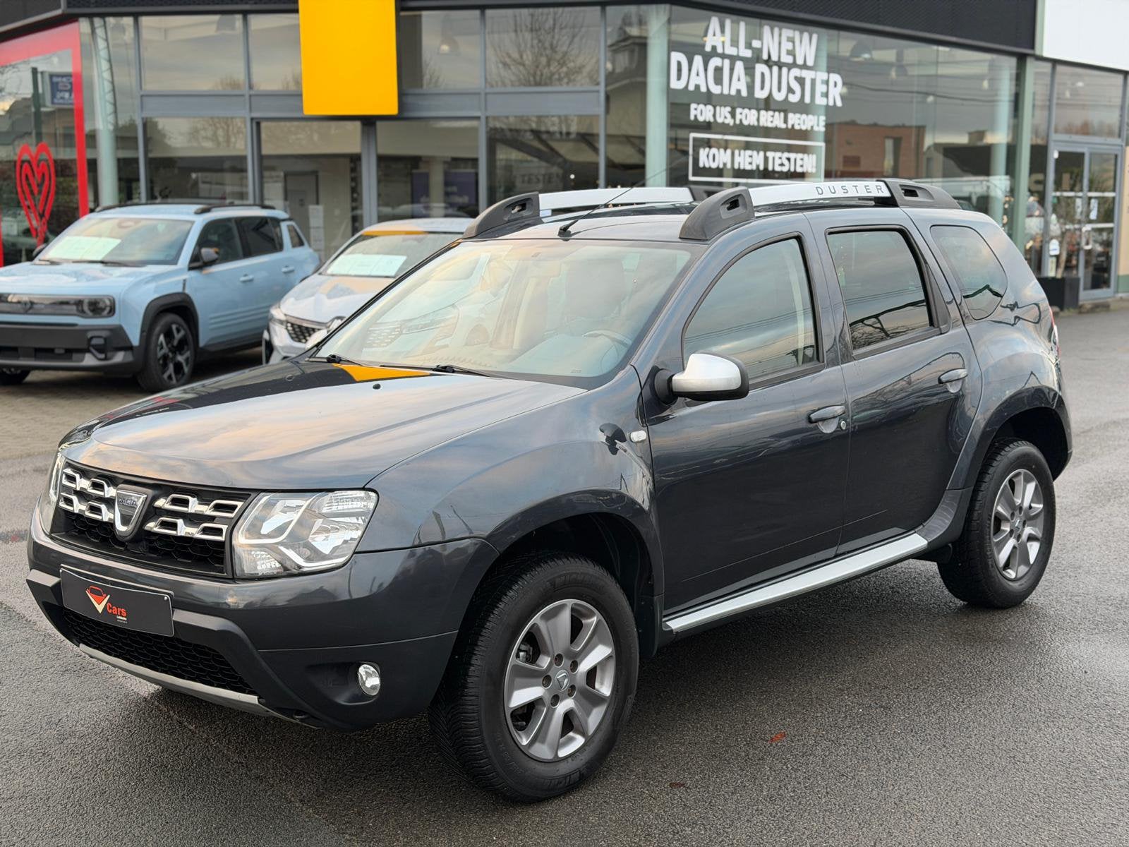 Dacia Duster benzine 1ste eig. Navi airco + keuring en gar., Auto's, Dacia, Bluetooth, Duster, Bedrijf, Onderhoudsboekje