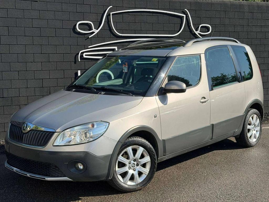Skoda Roomster 1.6 CR TDi TOIT PANO+AIRCO AUTO, Autos, Skoda, Entreprise, Achat, Roomster, Air conditionné, Verrouillage central