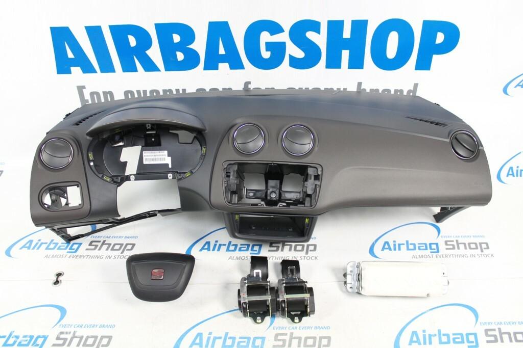 Airbag set - Dashboard zwart bruin Seat Ibiza 6J (2008-2015), Auto-onderdelen