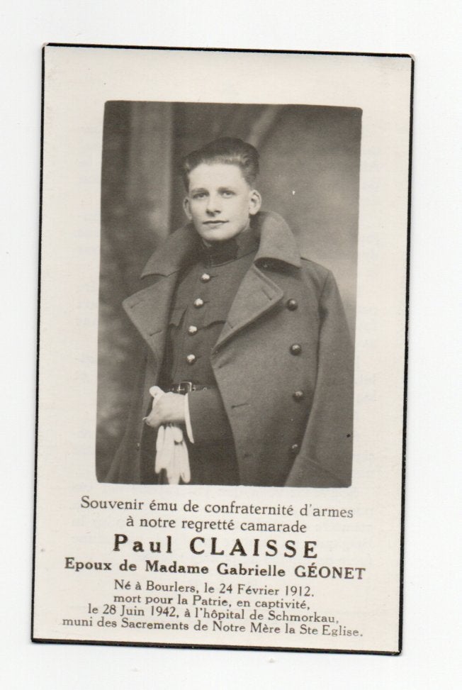 dp soldaat 2e jagers te paard Boulers + Schmorkau 1942, Ophalen of Verzenden, Overige soorten, Foto of Poster