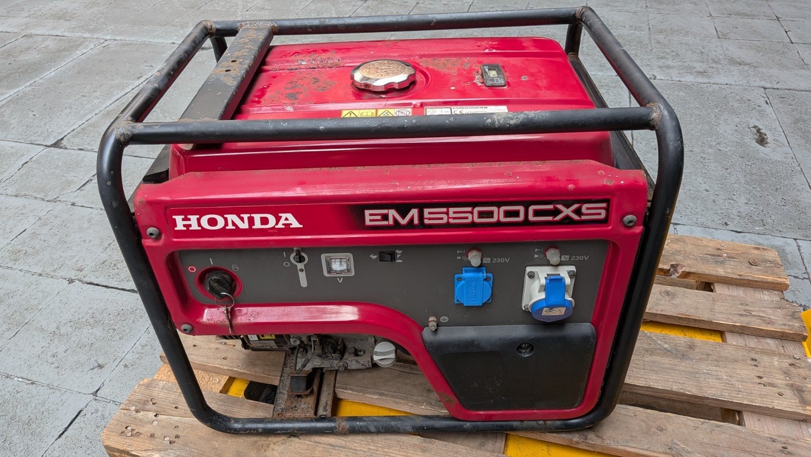 Générateur Honda 5,5kw, Enlèvement, Moins de 5 kVA, Essence, Démarrage électrique