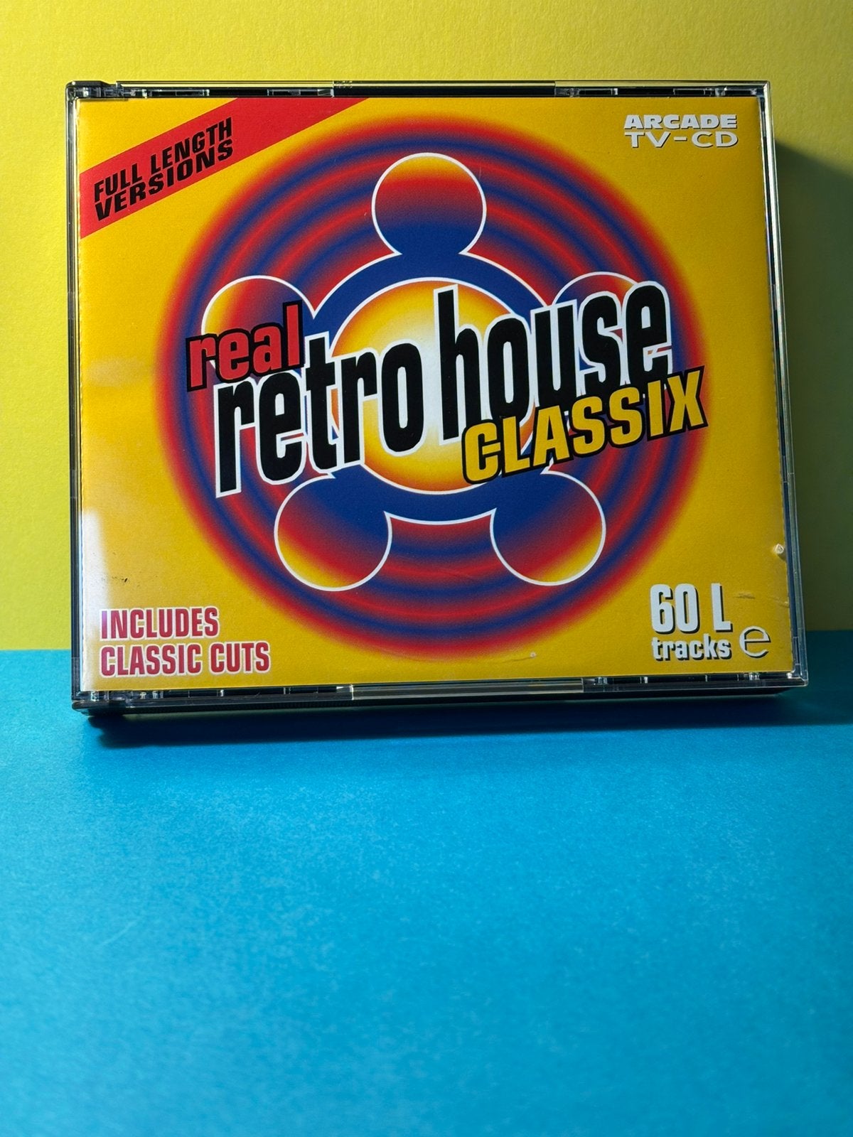 Real retro house classix- full length versions / 4cd box, CD & DVD, CD | Dance & House, Envoi, Comme neuf