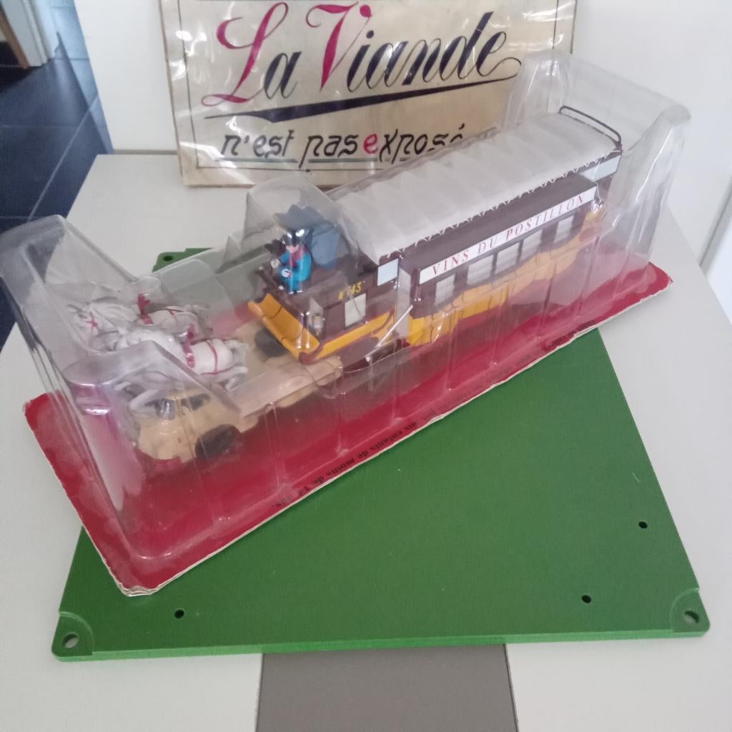 BERLIET -VIN DE POSTILLON- TOUR DE FRANCE-PINDER, Hobby en Vrije tijd, Modelauto's | 1:43, Verzenden