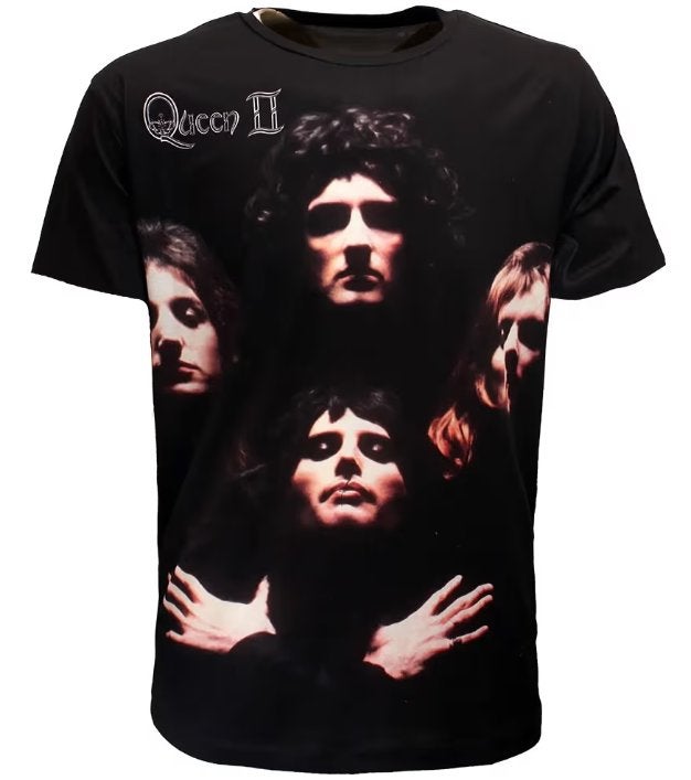 Queen t-shirt maat large Bohemian Rhapsody NIEUW, Zwart, Maat 42/44 (L), Nieuw, Ophalen of Verzenden