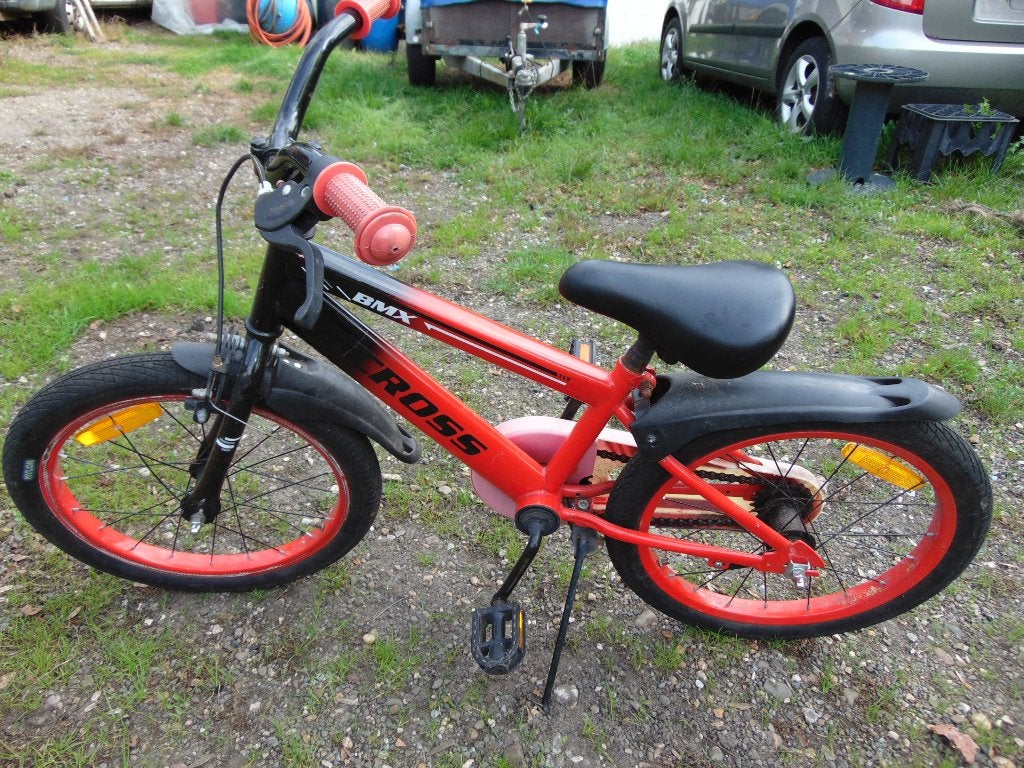Jongensfiets 18 inch, Fietsen en Brommers, Ophalen, Gebruikt, Terugtraprem, 16 tot 20 inch