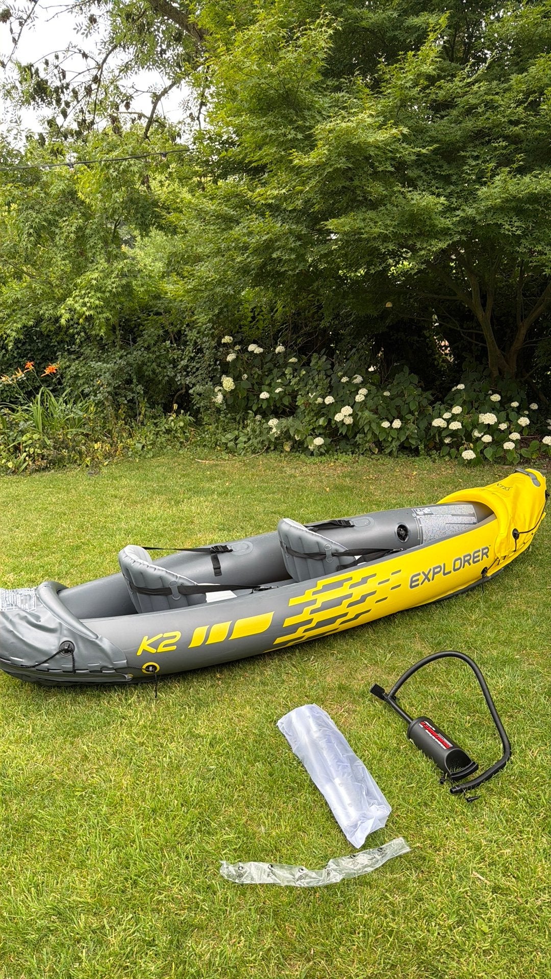 Intex kajak 1 dag gebruikt, Sports nautiques & Bateaux, Canoës, Enlèvement, Comme neuf, Kayak