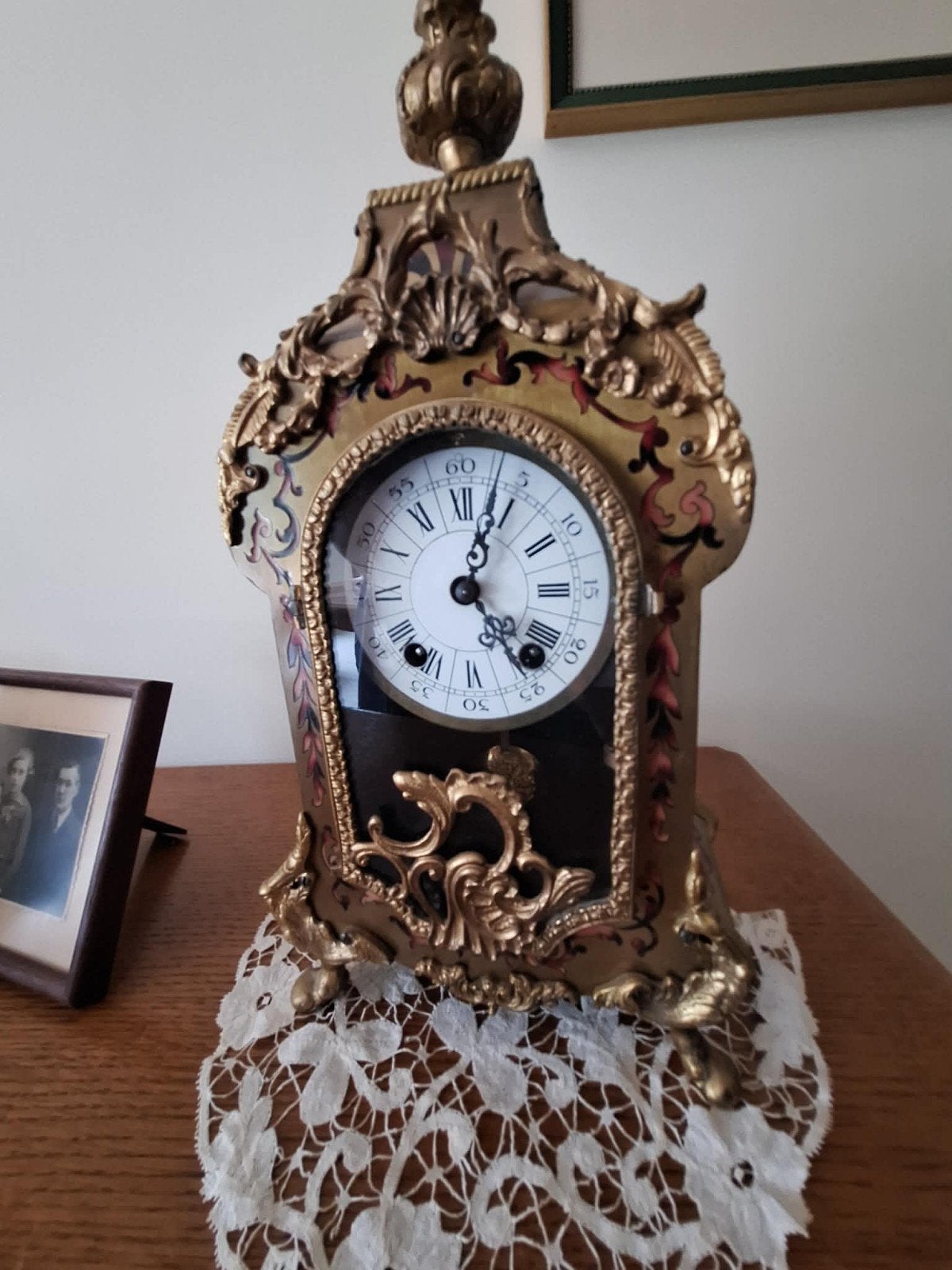 horloge de style Boulle, Enlèvement