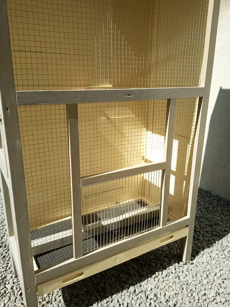 Voliere voor buiten (en binnen), Ophalen, Vogelkooi