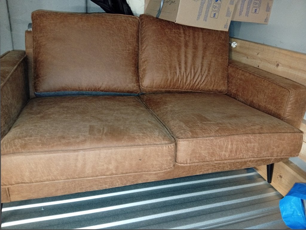 Zetel, Ophalen, 150 tot 200 cm, Tweepersoons, Zo goed als nieuw