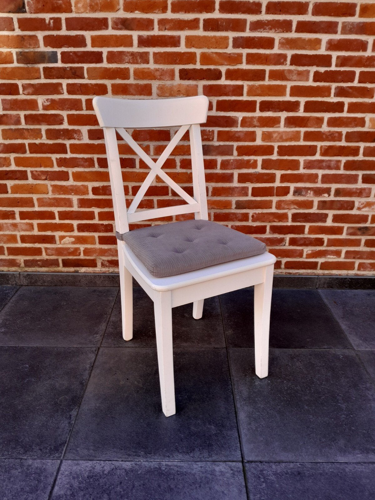 Eetkamerstoel, Maison & Meubles, Chaises, Landelijk/modern, Enlèvement, Utilisé, Une