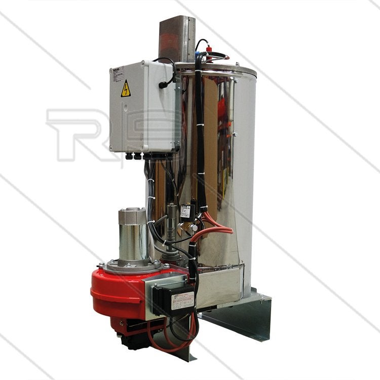 Tecno.mec Branderketel 200 Bar met Vlambewaking, Envoi
