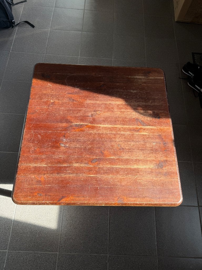 Salontafel, Huis en Inrichting, Ophalen, Gebruikt, 100 tot 150 cm, Vierkant