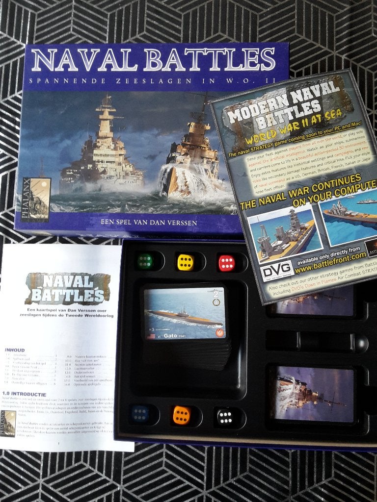 Nieuw spel Naval Battles, Phalanx, 2-6 sp., + 1 gratis promo, Hobby en Vrije tijd, Ophalen of Verzenden, Zo goed als nieuw, Phalanx Games