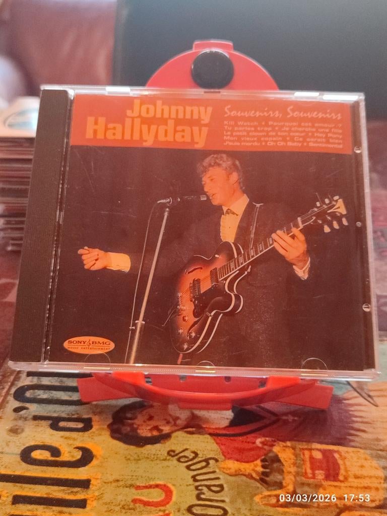 CD „Memories Memories” van Johnny Hallyday., Ophalen of Verzenden, Zo goed als nieuw, Overige formaten