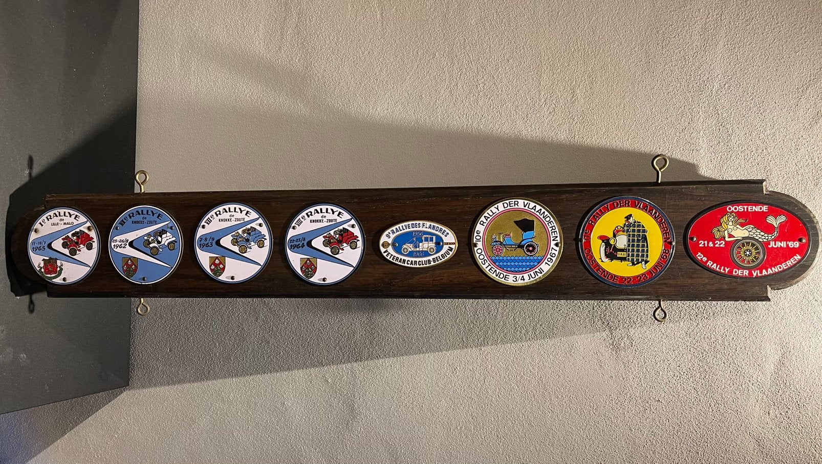 Rallye schilden., Motoren, Ophalen of Verzenden, Nieuw