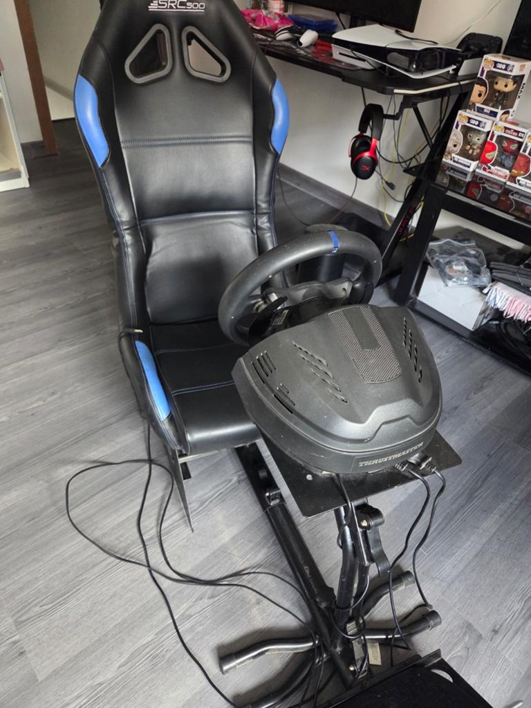 Playseat,  volant et pedalier Thrustmaster T 300, Enlèvement