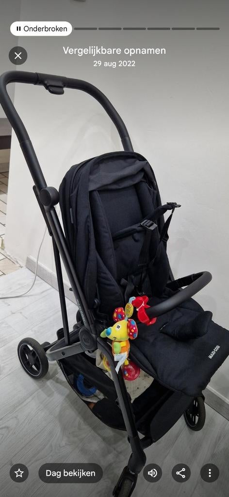 Nieuw kinderwagen maxicosi buggy, Kinderen en Baby's, Buggy's, Ophalen, Regenhoes