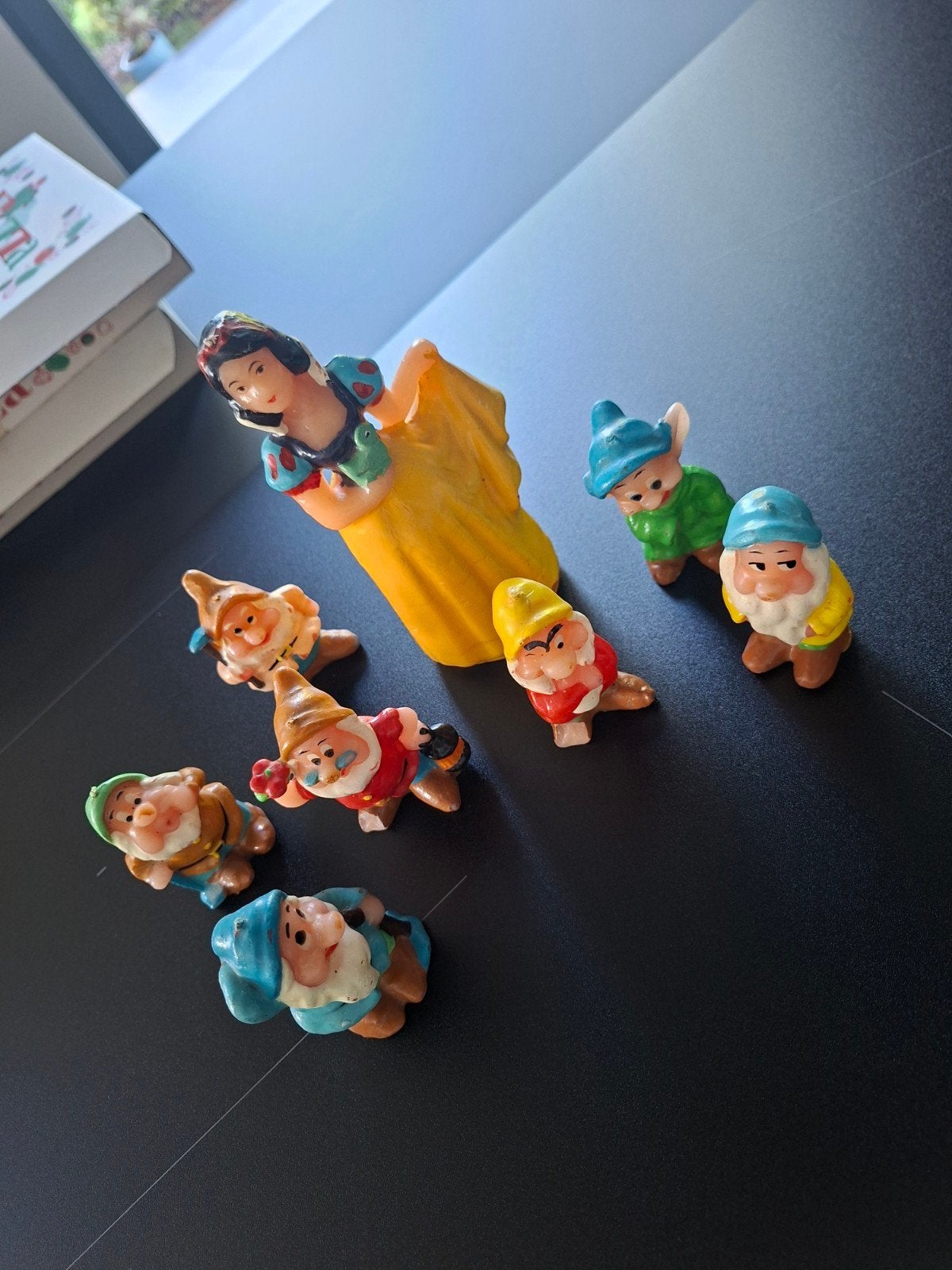 Sneeuwwitje en de 7 dwergen waxcollectie (kaarsen)., Ophalen of Verzenden