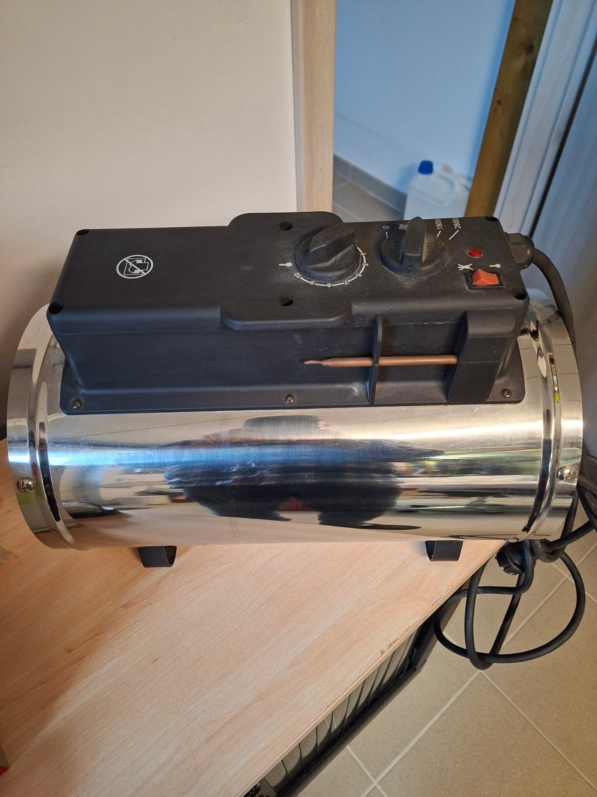 greenhouse heater / ventilator, Ophalen