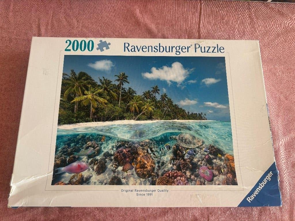 Puzzle Ravensburger 2000 Pièce, Enlèvement, Plus de 1 500 pièces, Utilisé, Puzzle